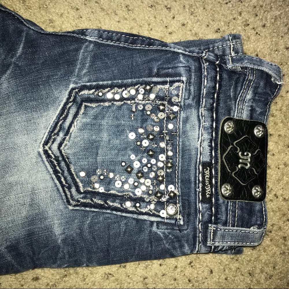 Gently used miss me jeans